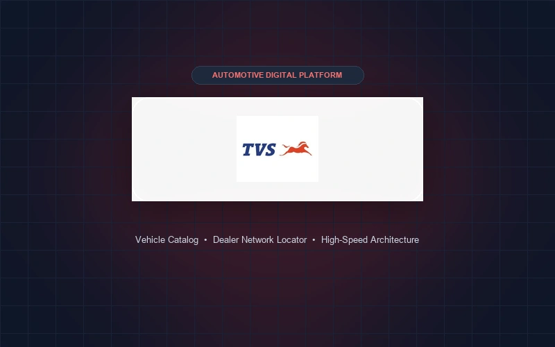 TVS Motor - Automotive Portal & Showcase